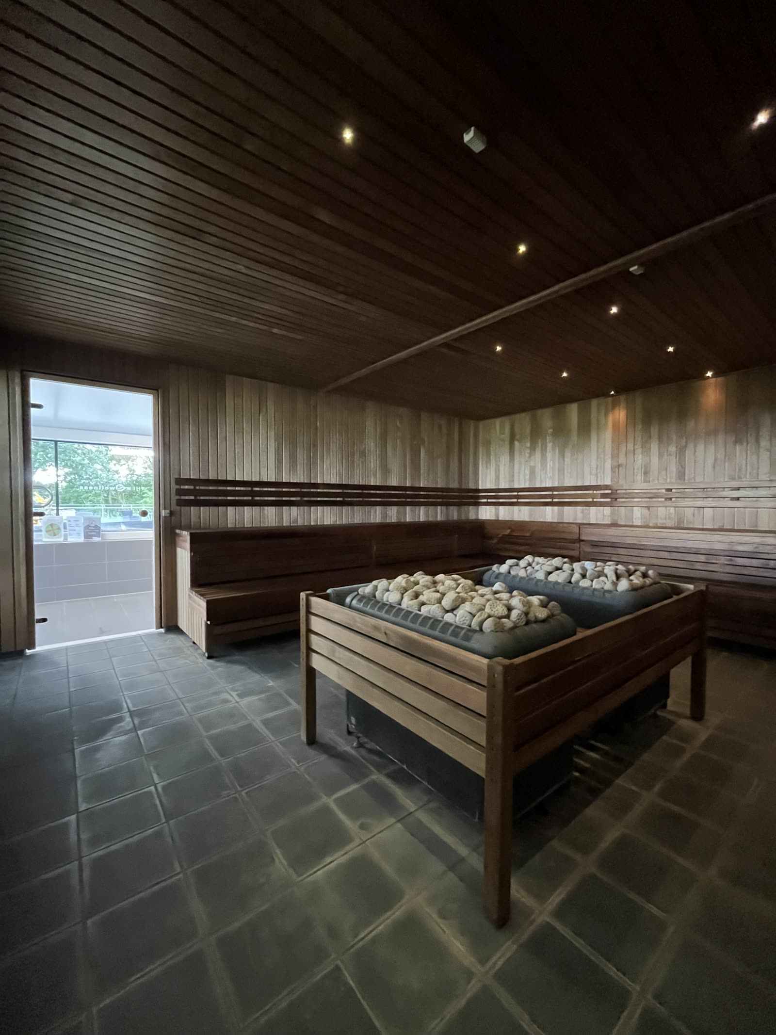Sauna indvendigt — Tornelund Totalbyg